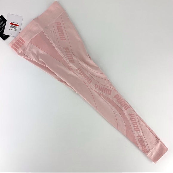 Puma NWT Pink Evostripe Evoknit 7/8 Tights, XS - Picture 7 of 16